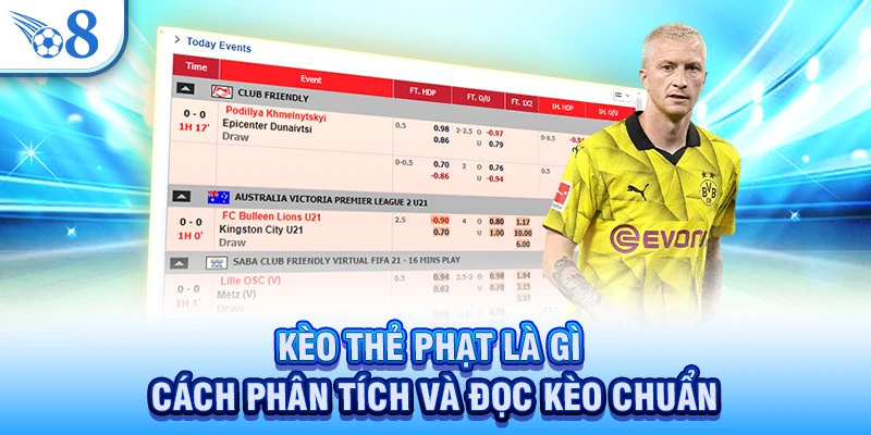 Kèo thẻ phạt