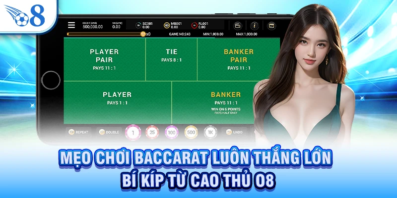 mẹo chơi Baccarat